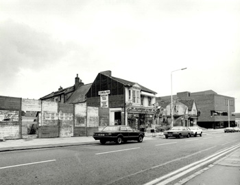 Site of Plume of Feathers following demolition 1979 Z50-72-65